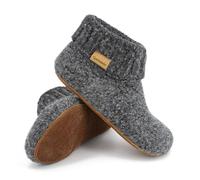 Knit Boot charcoal Reine Schurwolle - Gottstein 41.0
