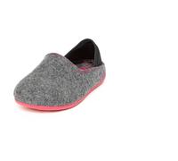 Gottstein Filzpantoffel Wool Slip-On Kids Re-anthrazit/raspberry, 30
