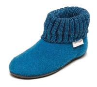 Gottstein Kinder Hüttenschuhe Hausschuhe Wollwalk Filzsohle artic Gr.27