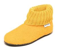 Gottstein Kinder-Hüttenschuh Alpine Boot FE - Kinderhausschuh für Mädchen & Jungen aus 100% Schurwolle = 15372 Lux, 32