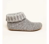 Gottstein Knit Boot Alpaka | Filz-Hüttenschuh | Damen & Herren Hausschuh | Farbe grey|Größe 41 grey 41