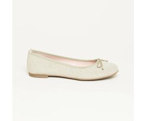 Gottstein Linen Ballerina Leinen | Damen Sommerschuh | Hausschuh Farbe beige Größe 37 beige 37