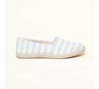 Gottstein Linen Duo Espadrille | Damen Schuh | Farbe Blau | Sommerschuh in Größe 36 atlantic 36