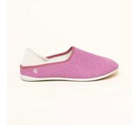 Gottstein Linen Slip-on für Damen & Herren Hausschuh mit Gummisohle | Farbe Dusty Pink Größe 37 Dusty Pink 37