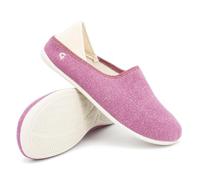 Gottstein Linen Slip-on für Damen & Herren - Stylischer Sommerschuh mit Rutschfester Gummisohle = 15587 Dusty Pink, 38