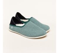 Gottstein - Linen Slip-On - Hüttenschuhe, Gr. 39, türkis (Oceangreen)