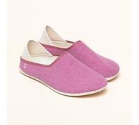 Gottstein Linen Slip-on für Damen & Herren - Stylischer Sommerschuh mit rutschfester Gummisohle pink 41
