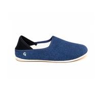 Gottstein Linen Slip-on für Damen & Herren - Stylischer Sommerschuh mit Rutschfester Gummisohle Ink Blue, 37