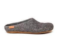 Magicfelt Filz-Hausschuh 713 - Damen & Herren Pantoffeln aus 100% Schurwolle Steinschaf Grau, 43