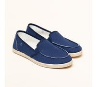 Gottstein Schuhe Camping Linen Sailor dunkel-blau 45
