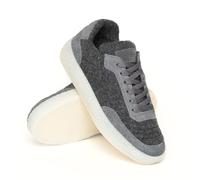 Gottstein Sneaker Wool Blaze Dark Grey Mele/Offwhite, 39 | Woll-Sneaker