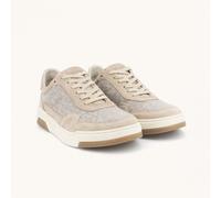 Gottstein Woll-Sneaker Flow - Nachhaltiger Wollschuh für Damen & Herren aus 100% Schurwolle & hochwertigen Wildleder - Freizeit Sneakers aus Wool - Low-Top Schnürer vanilla 45