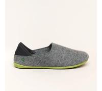 Gottstein Wool Slip-On | Damen Filz-Hausschuh | Farbe grey/green | Pantoffel in Größe 39 grey/green 39