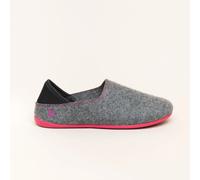 Gottstein Wool Slip-On | Damen Filz-Hausschuh | Farbe grey/raspberry | Pantoffel in Größe 38 grey/raspberry 38