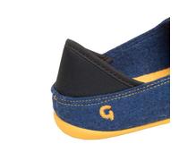 Gottstein Filzhausschuh Wool Slip-On aus 100% Schurwolle - für Damen & Herren - Rutschfeste Gummisohle Midnight/lux, 36
