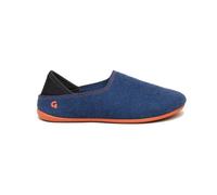 Gottstein Wool Slip-On Pantoffel Blau(midnight/orange) 37