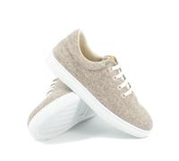 Gottstein Wool Walker 101 - Woll Sneaker für Damen & Herren aus 100% Schurwolle Beige, 41 | Woll-Sneaker
