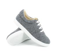 Gottstein Wool Walker 101 - Woll Sneaker für Damen & Herren aus 100% Schurwolle Grey, 39 | Woll-Sneaker