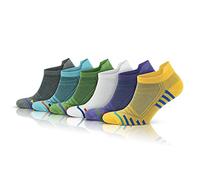 GoWith Low-Cut Ankle Seamless Running Cotton Socks for Women, Summer Casual Tops Fashion Womens Socks, 6 Pairs, Assorted, 2150, Shoe Size: 5-10