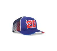 Fabio Quartararo Cap 20 Flagge Frankreich offiziell MotoGP, blau, One size
