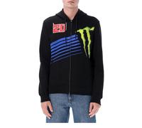 GP GRUPPO PRITELLI Zip Sweatshirt Man Fabio Quartararo Monster Energy - Monster Energy Logo-XS