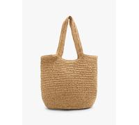 Graceland Shopper Beige, Damen, Größe: ONE SIZE, Material: Bast,Textil