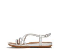 GRACIE CRYSTAL STRAPPY BACK-STRAP SANDALS Silver - Gr. - 41