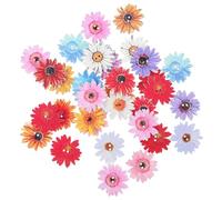 GRADENEVE Handgefertigte Holzknöpfe Bunte Knöpfe in Blumen und Schmetterlingsform 50 Stück zum Basteln für Nähprojekte an Mänteln und Hemden