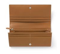 Graf von Faber-Castell Geldbörse Damen Epsom Druckknopf Cognac