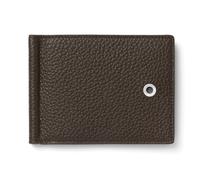 Graf von Faber-Castell Kreditkartenetui mit Geldklammer Cashmere dunkelbraun