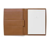 Graf von Faber-Castell - Schreibmappe GvFC A4 braun genarbt