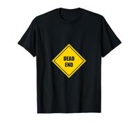 Grafik des Verkehrsgefahrenschilds mit Sackgassenwarnung Preisgünstiges Grafik-T-Shirt