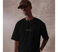 Grafik-Muster Baumwoll-T-Shirt im klassischen Barock-Engel-Design, Kurzarm, Lässig Streetwear, Oversized Loose Fit