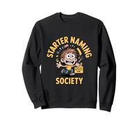 Grafik zur Bekleidung der Gaming-Community von Starter Naming Society Sweatshirt