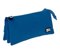 Grafoplás 37545430 Schulkoffer 3 Taschen, blau, 23,5x12x14cm, Bits & Bobs