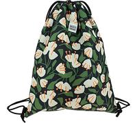 Grafoplás Jessica Nielsen 37610528 Kordeltasche mit Blumen und Außentasche Reißverschluss, bunt, Bells