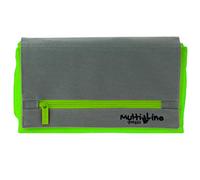 Grafoplás Kollektion Federmäppchen, grün, 22 x 12 x 3 cm, Dreifaches Mäppchen