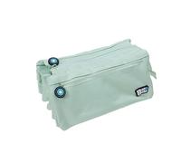 Grafoplás Schulmäppchen mit Vier Fächern, Minzgrün, 23 x 12 cm, Bits&Bobs, weiche Farben, Mint Soft, 23x12cm, Schule