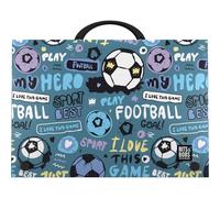 Grafoplas - Schultasche mit Griff und Schnappverschluss, Polypropylen, Folio-Größe, 24,5 x 34,5 x 4 cm, Hero Bits & Bobs Pop Up Design, perfekt für Ihre zusätzlichen Schulklassen