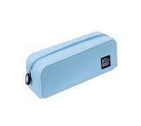 Grafoplás | Silikonetui in Pastellblau | 20 x 7,5 x 7,5 cm | weiche Haptik | flexibel | wasserdicht | Bits&Bobs Pop Up Design | Pastellfarben, Babyblau, 20x7,5x7,5cm, Schule
