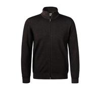 Gran Sasso Cardigan Herren Slim Fit Schurwolle braun, 48 (S)