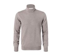 Gran Sasso Rollkragenpullover Herren Regular Fit beige, 52 (L)
