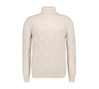 Gran Sasso Rollkragenpullover Herren Slim Fit beige, 50 (M)