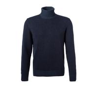 Gran Sasso Rollkragenpullover Herren Slim Fit blau, 48 (S)