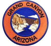 Grand Canyon Arizona Aufnäher (90 mm) bestickt zum Aufbügeln/Aufbügeln/Aufbügeln/Aufnähen/Aufnähen/Aufbügeln/Aufnähen/Aufnäh