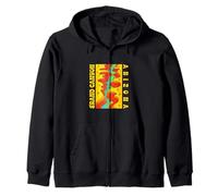 Grand Canyon Nationalpark Arizona Travel im Retro-Stil im Groovy-Stil Kapuzenjacke