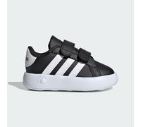 Adidas Tennisschuhe Grand Court 2.0 Kinder Unisex Schwarz/Weiß Größe 19