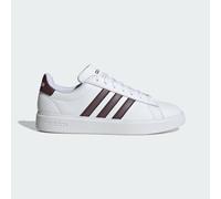 adidas Grand Court Cloudfoam Lifestyle Court Comfort Shoes Damen-Sneaker, Weiß (Cloud White Aurora Met Cloud White), 40 EU