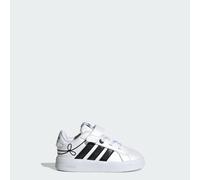 GRAND COURT 3.0 KIDS SCHUH Cloud White / Core Black / Hi-Res Yellow 26