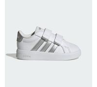 GRAND COURT 3.0 KIDS SCHUH Cloud White / Silver Metallic / Silver Metallic 26